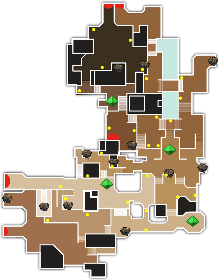 Moraggo Desert Town Lamp Locations - Moraggo Desert Town Boss (750x959), Png Download