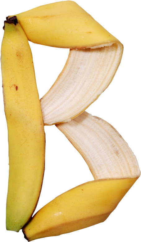 Banana - - Letter (525x840), Png Download