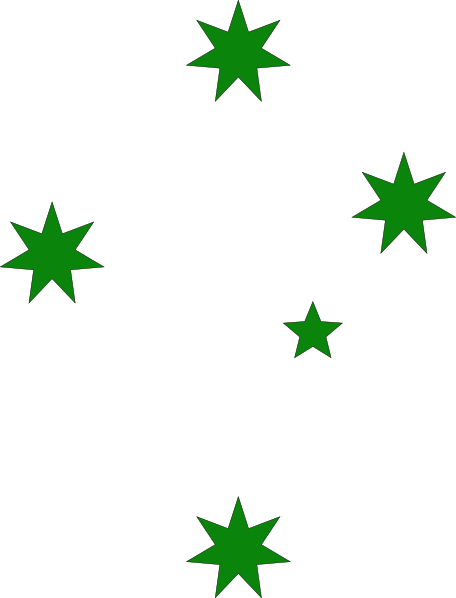 Southern Cross Clip Art - Southern Cross (456x598), Png Download