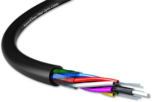 Fiber To The X Solutions - Fiber Optic Cable Png (597x400), Png Download
