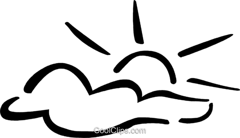 Sunrise Royalty Free Vector Clip Art Illustration - Sunrise (480x276), Png Download