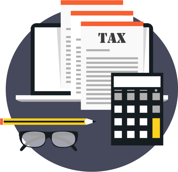 Image Freeuse Library Accountant Clipart Tax - Tax Return Clipart (613x593), Png Download