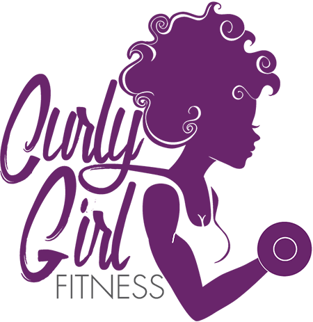 Curly Girl Fitness - Fitness Girls Logo Png (450x463), Png Download