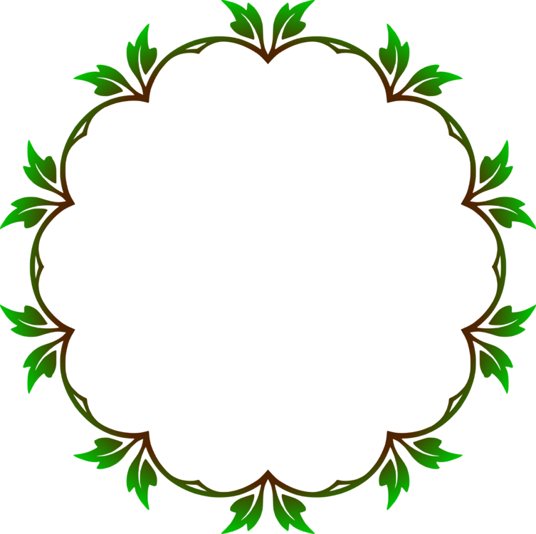 Floral Design Picture Frames Furniture Download - Clip Art (753x750), Png Download
