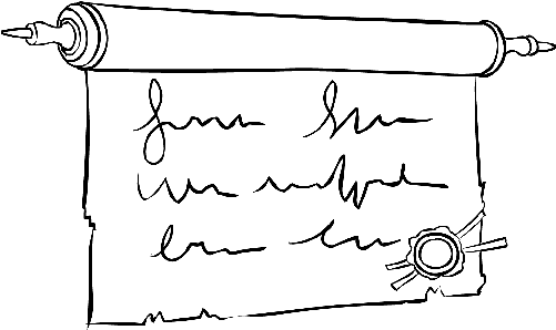 Old Scroll Representing Terms Of Use, Conditions, Privacy - Privacy Policy (1024x300), Png Download