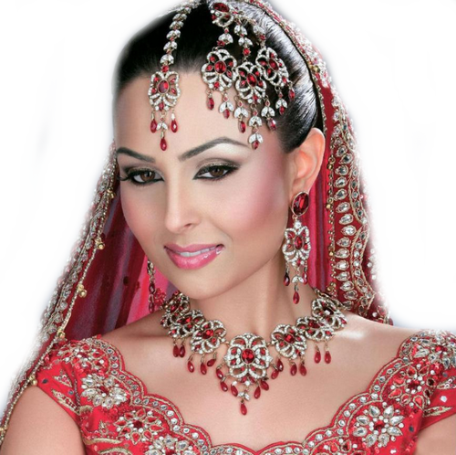 Bridal Style, Indian Fashion, Indian Bridal Jewelry, - Bridal Jewellery (500x498), Png Download