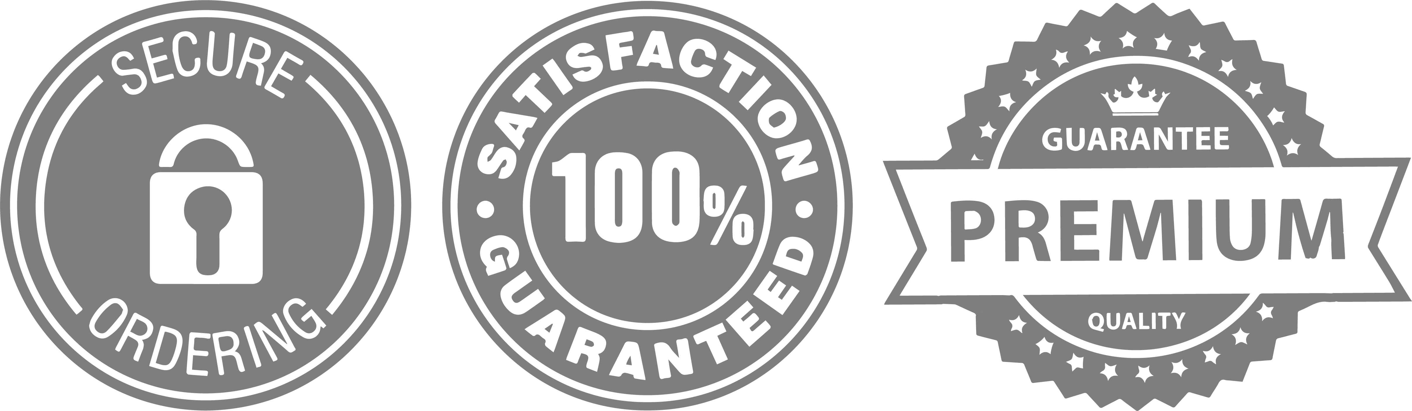 Order The Camera Lens Lookalike Coffee Mug Now - Trust Badges Black And White (4827x1408), Png Download