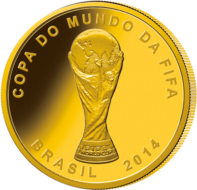 Brazil 2014 10 Reais - 2010 Fifa World Cup (400x400), Png Download