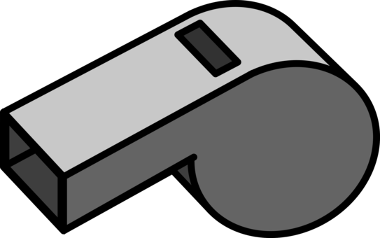 Whistle Whistling Computer Icons Drawing Graphic Arts - Whistle Clipart (543x340), Png Download
