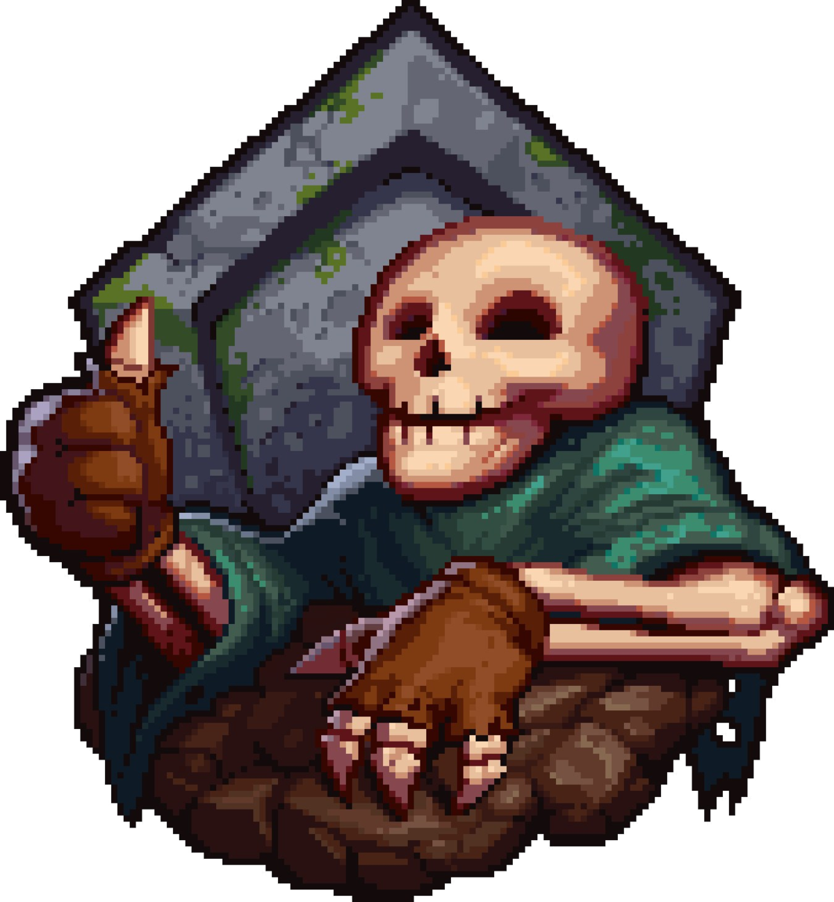 Graveyard Keeper Logo (1200x1298), Png Download