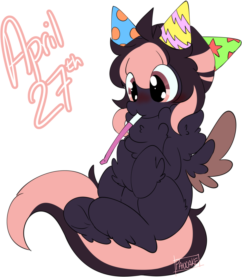 Silverknight27, Fluffy, Hat, Male, Oc, Oc - Cartoon (913x1024), Png Download