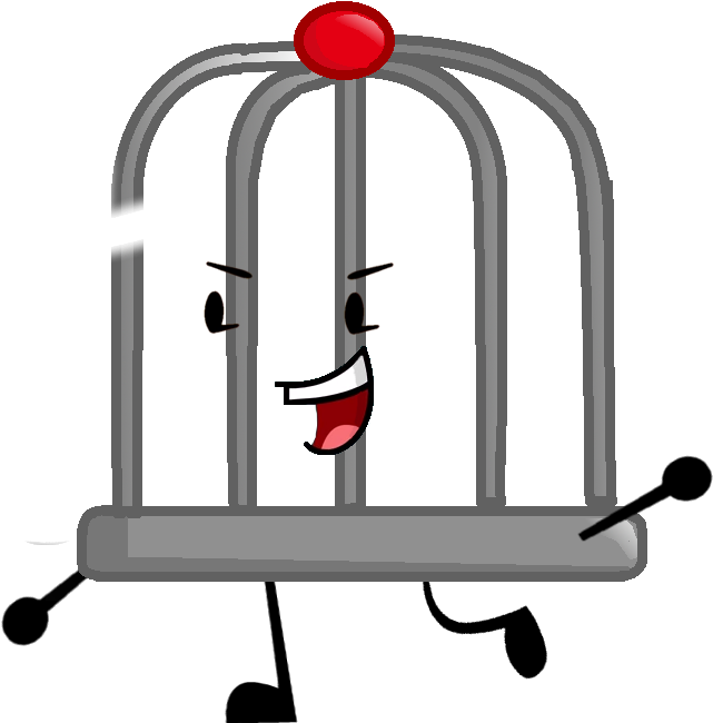 Bird Cage Idle - Battle For Diamond Kingdom (648x669), Png Download