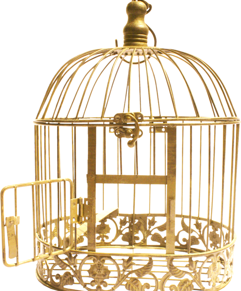 Art Birdcage Cage Cell Stickers - Пнг Клетка (1024x1233), Png Download