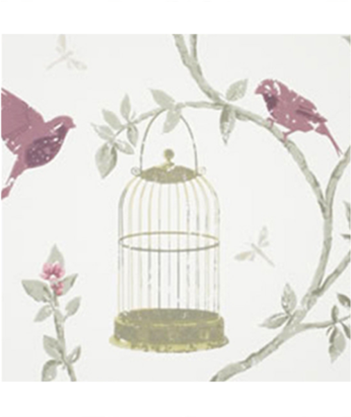 Wallpaper Birdcage By Nina Campbell - Nina Campbell Birdcage Walk (600x600), Png Download