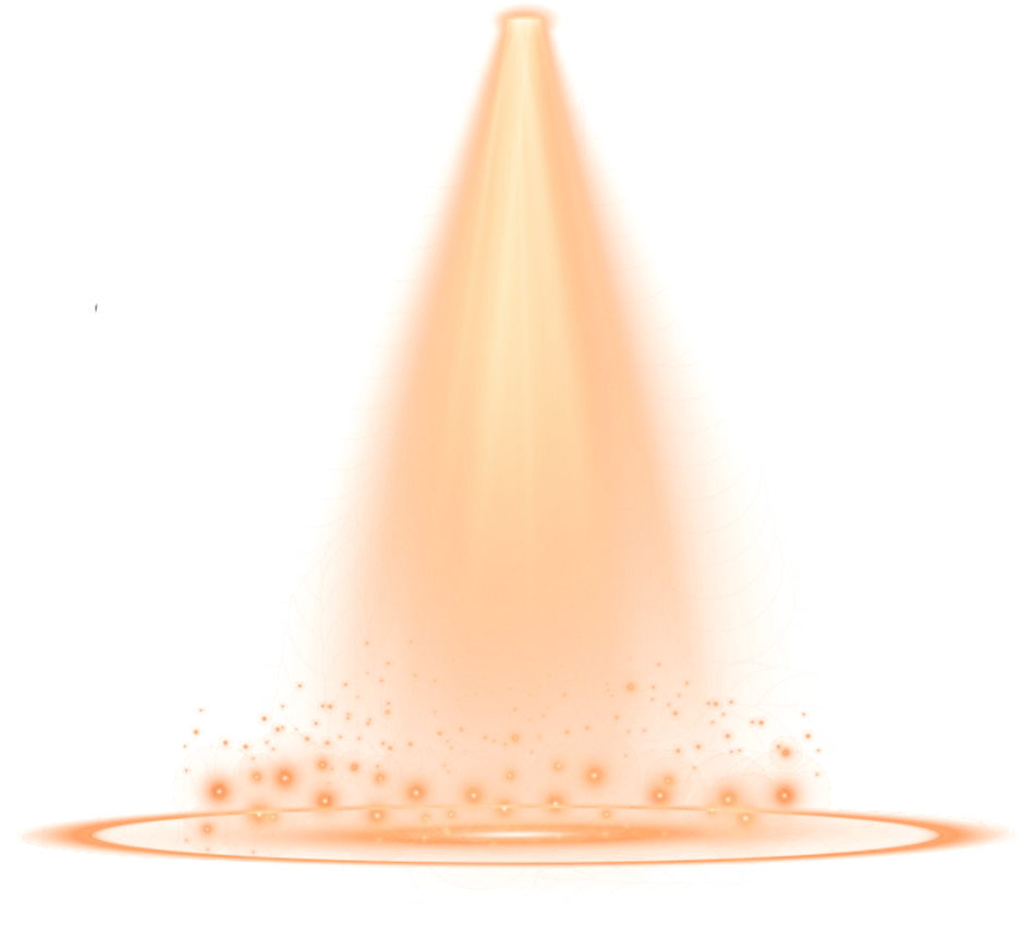 Lights Lighteffects Spotlight Spotlights Effects Effect - Orange Spotlight Png (1024x1024), Png Download
