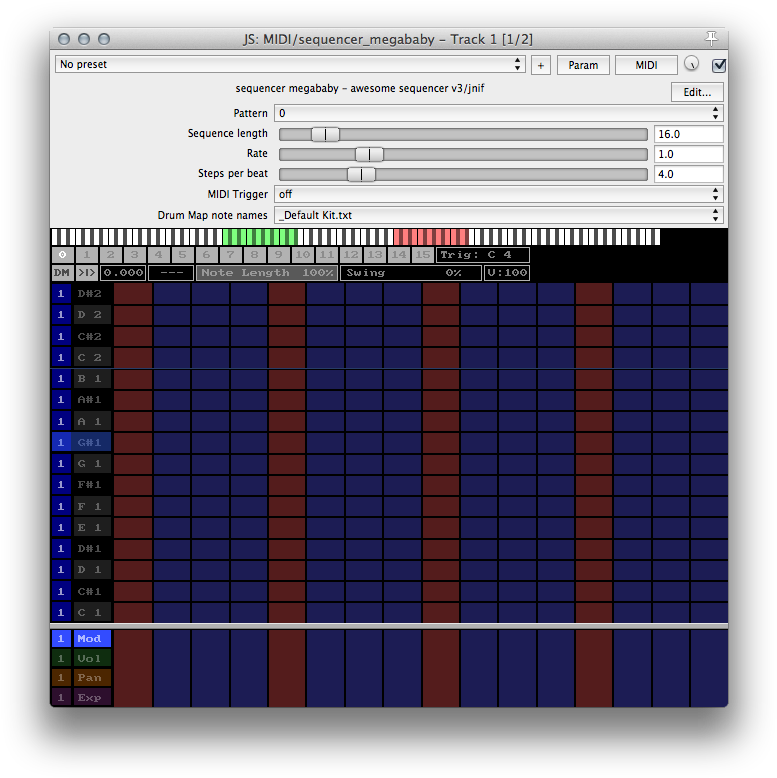 Sequencer Megababy - Reaper Megababy (792x793), Png Download