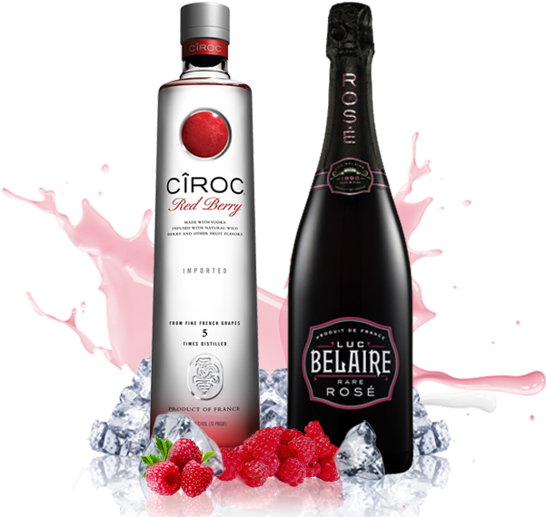 Luxury Party - Ciroc Red Berry Png (600x600), Png Download
