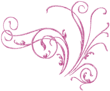 Pink Glitter, Sunshine3 - Transparent Silver Design Png (400x334), Png Download