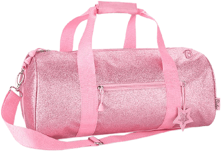 Bixbee Sparklicious Glitter Duffle Bag 303012 (450x650), Png Download