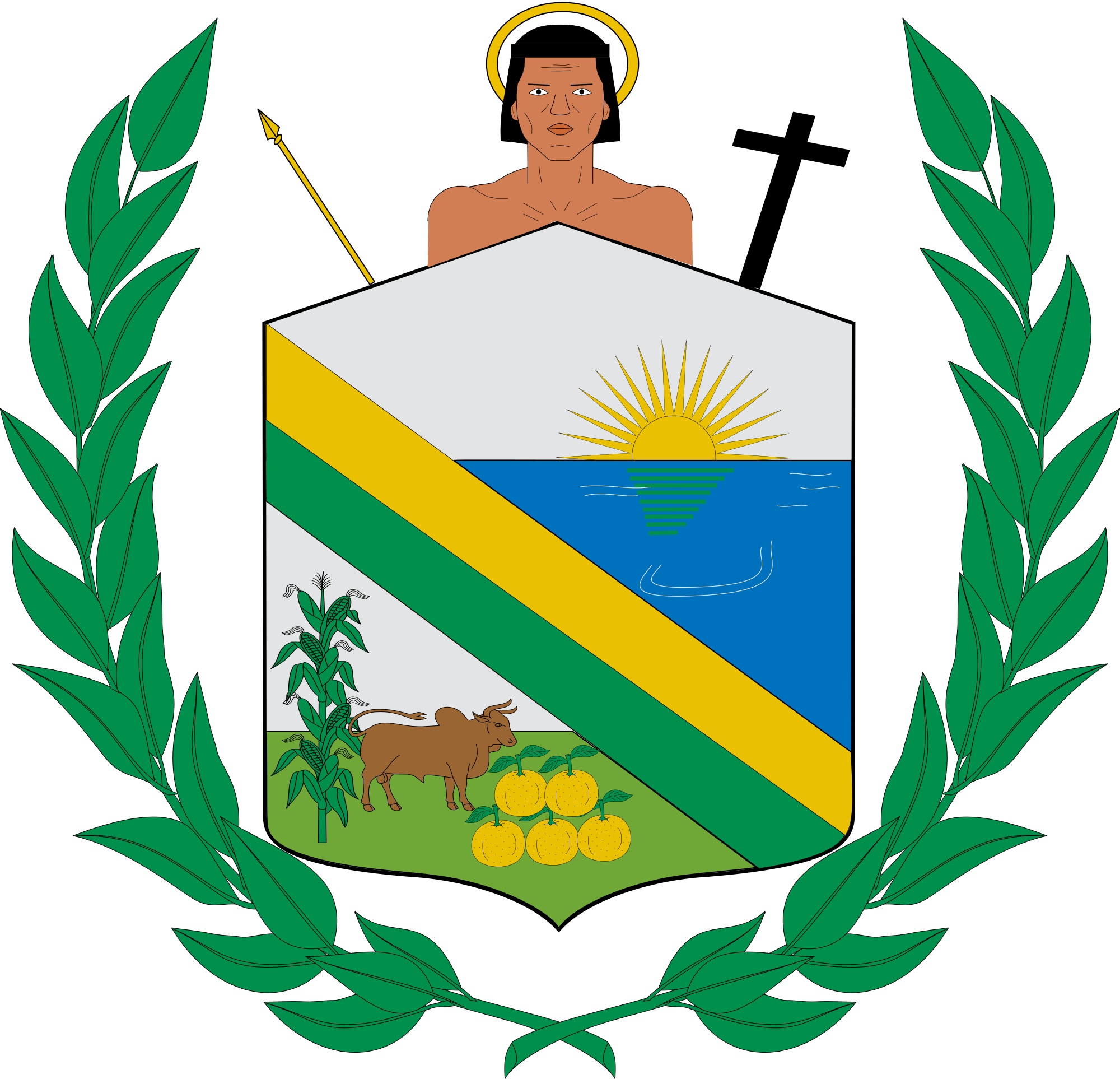 Open - Escudo Municipio De Margarita Bolivar (2000x1926), Png Download