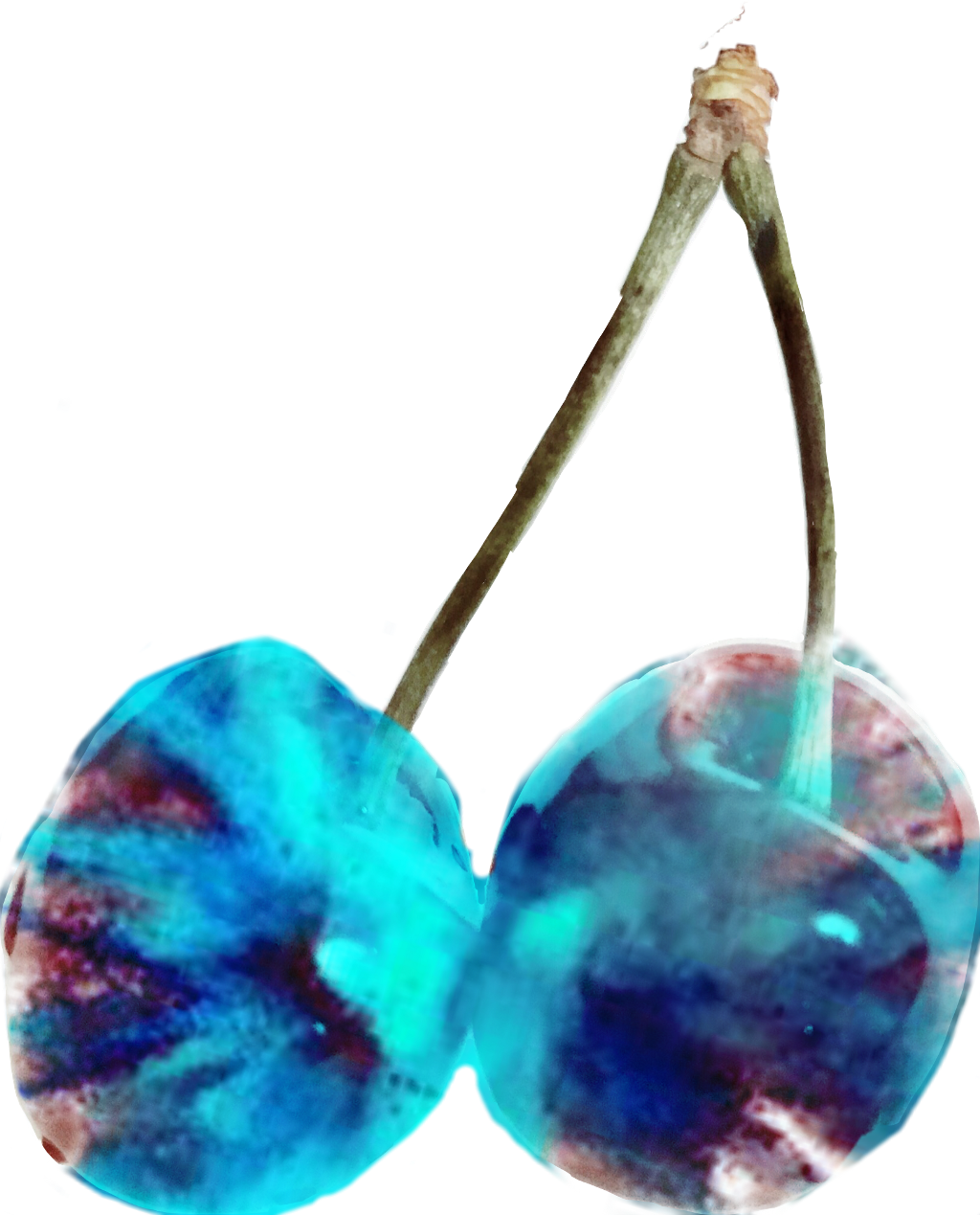 Blue Explosion Png - Earrings (1024x1269), Png Download