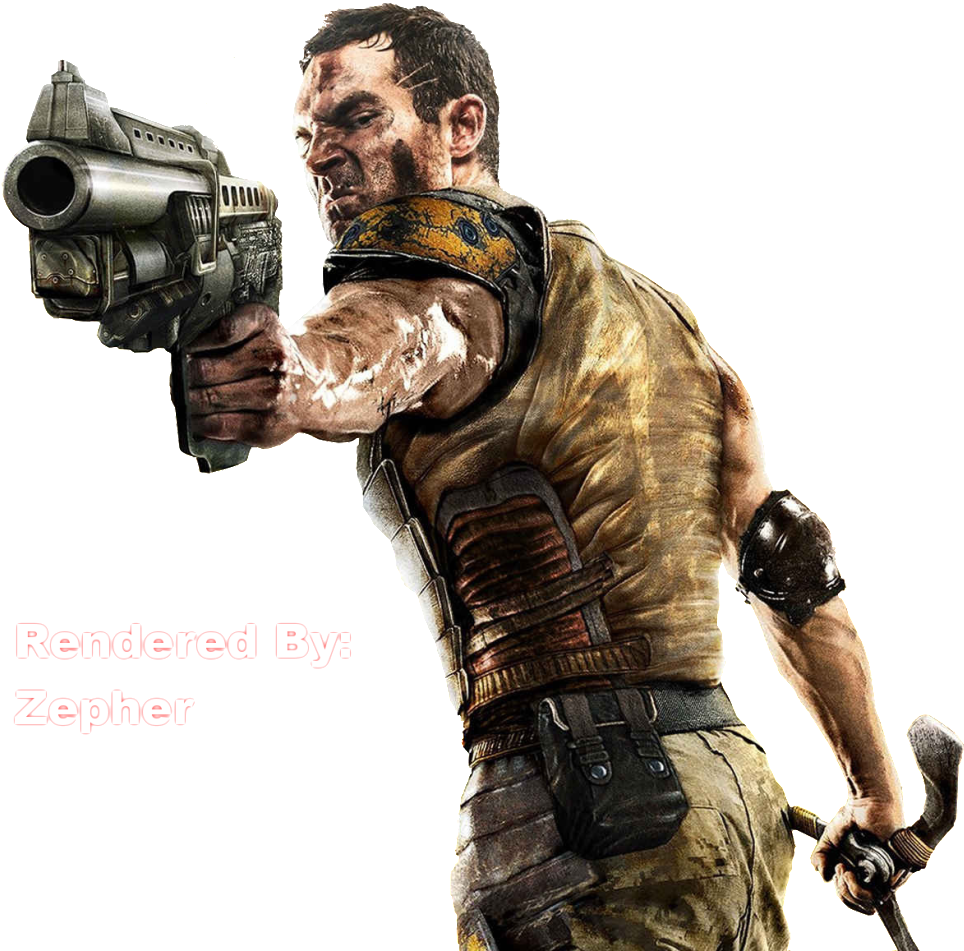 Rage Man By Phy - Bethesda Rage 2 (911x878), Png Download