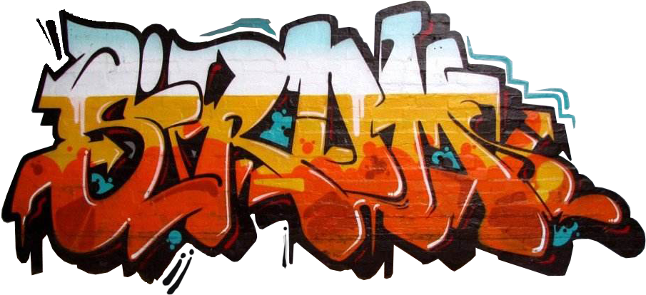 Street Art Wall Hip - Street Art Hip Hop Graffiti (997x522), Png Download
