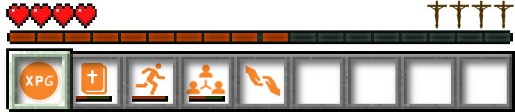 Youth, Health Bar, Young Man - Minecraft Health Bar Png (800x175), Png Download