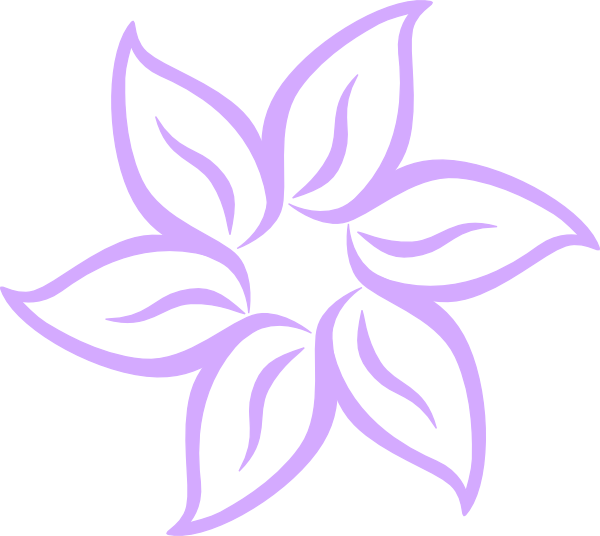 Flower Clip Art Lily (600x536), Png Download