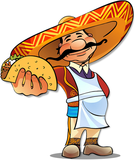 Tortas Jalisco Restaurant Lawrence Ks Mexicanman - Mexican Food Clip Art (462x564), Png Download