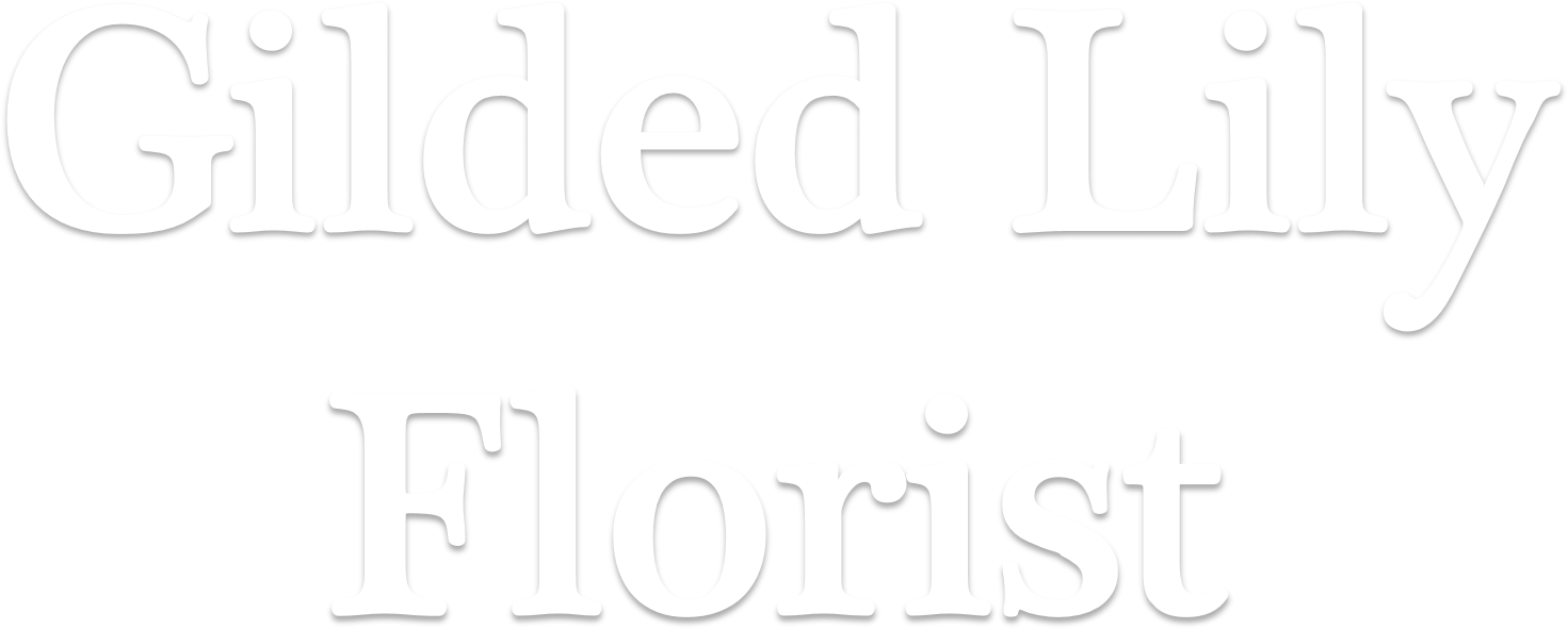 Gilded Lily Florist - Calligraphy (1841x1167), Png Download