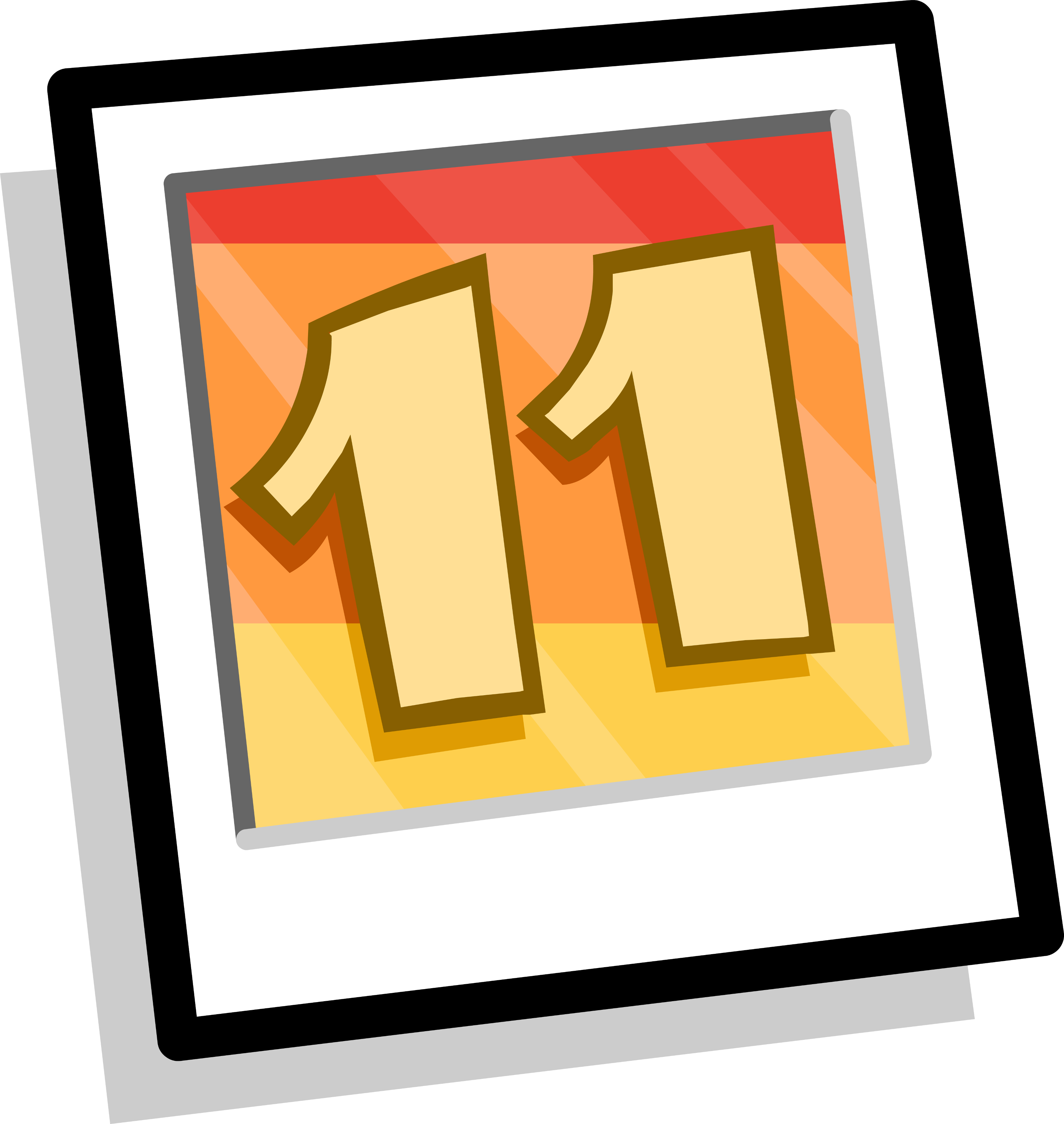 11th Anniversary Background Icon - 11 Aniversario Png (3440x3633), Png Download