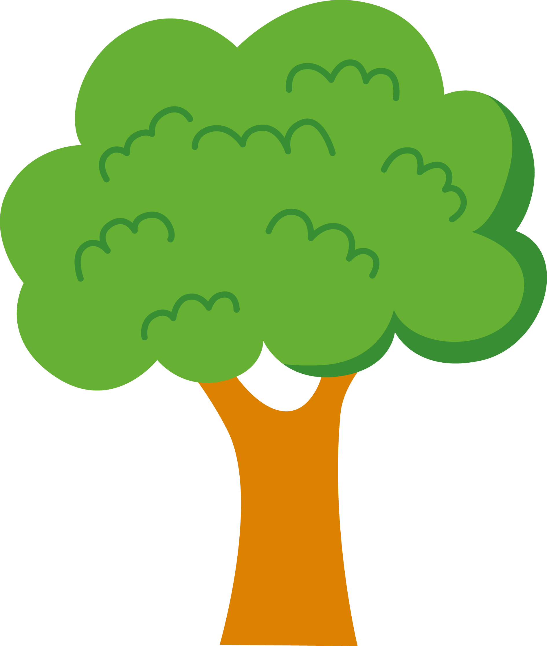 Bb 0074 35 - Tree Clipart (1890x2232), Png Download