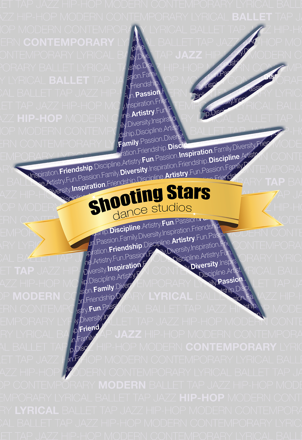 Shooting Stars Dance Studios - Paper (1200x1748), Png Download
