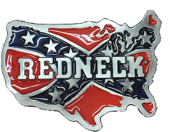 Redneck America Belt Buckle - Redneck Usa Belt Buckle (365x365), Png Download