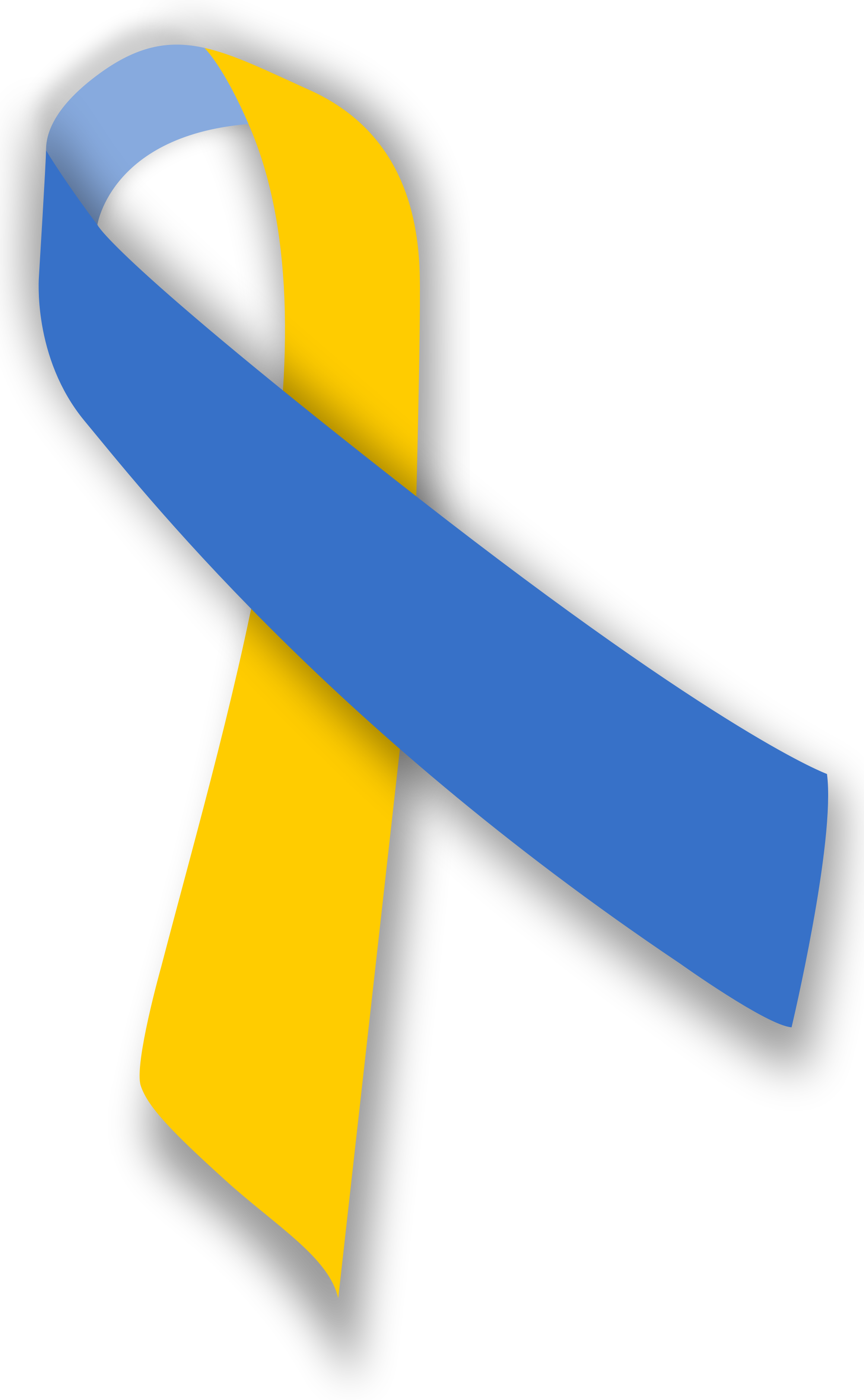 Open - Down Syndrome Ribbon Svg (2000x3240), Png Download