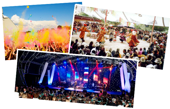 Festival And Concert - Global Culture (600x400), Png Download