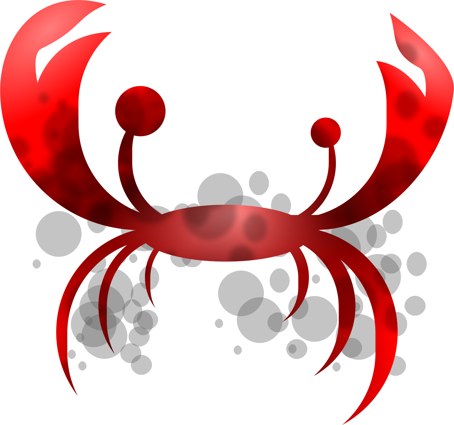 This Free Icons Png Design Of Evil Crab (1832x1718), Png Download