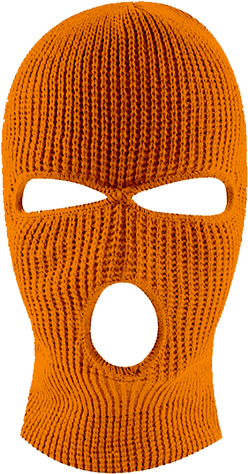 Image Of Orange Goût Exquis Ski Mask - Balaclava (800x800), Png Download