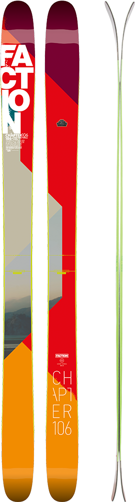 Faction Chapter 106 Skis (1000x1000), Png Download