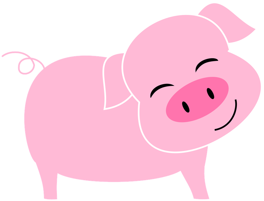 Minus Pig Png, Pig Illustration, Flying Pig, This Little - Molde Fazendinha Png (900x686), Png Download