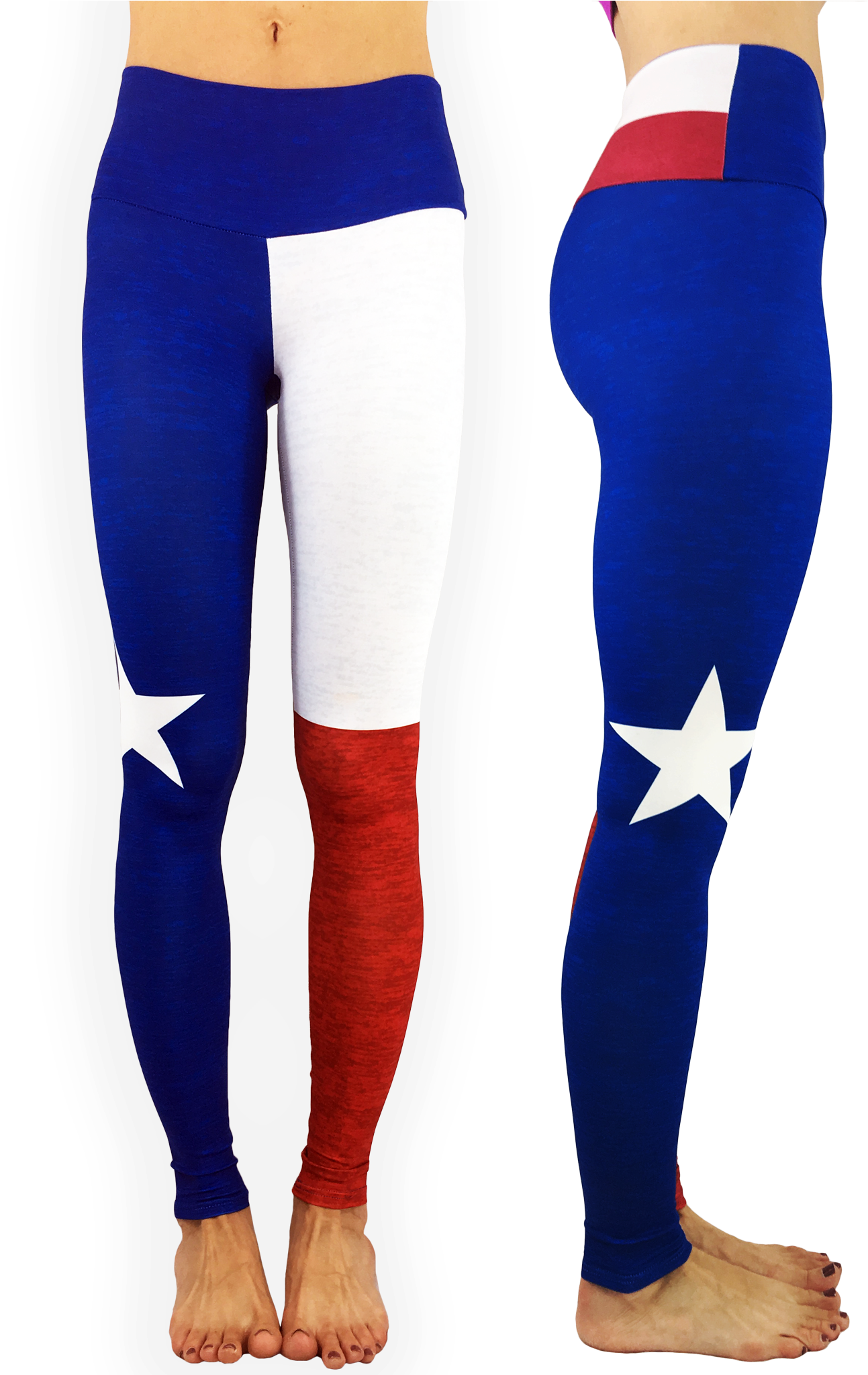Texas Flag Yoga Pants - Yoga Pants (1446x2048), Png Download