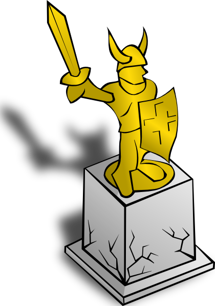 Statue Clip Art (420x596), Png Download