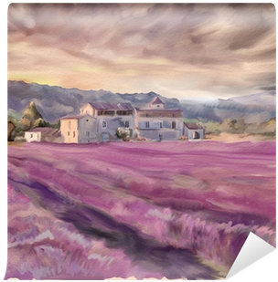 Lavender Field In Provence - French For Love [book] (400x400), Png Download