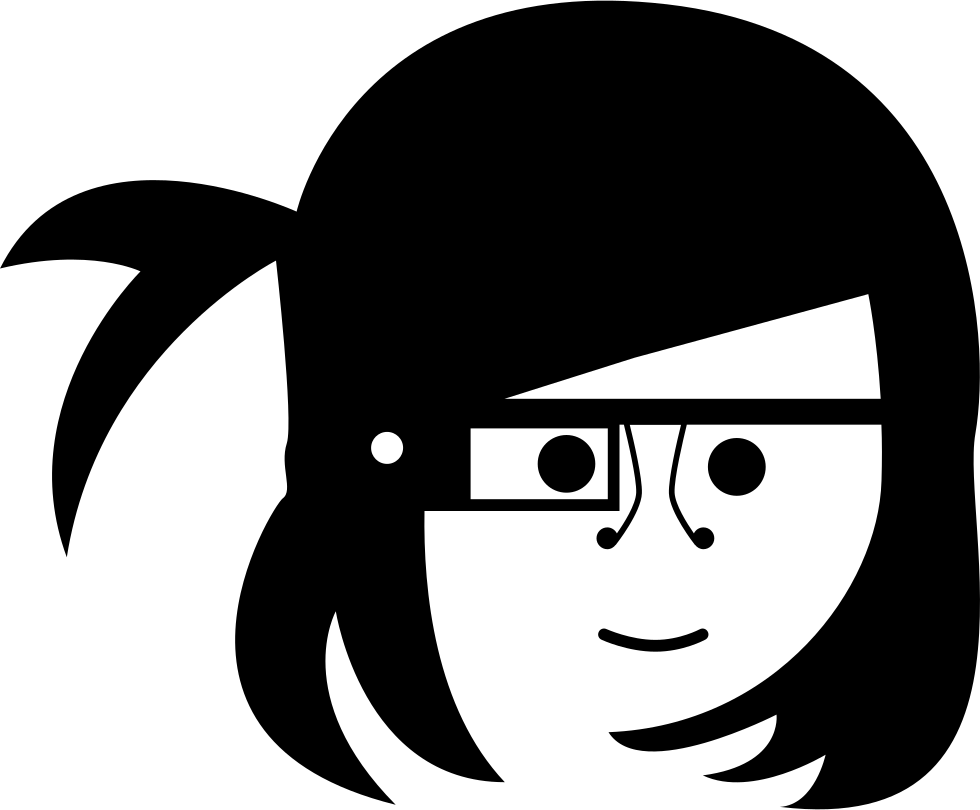 Girl Face With Google Glasses Comments - Emoticon Mujer Con Lentes (980x810), Png Download