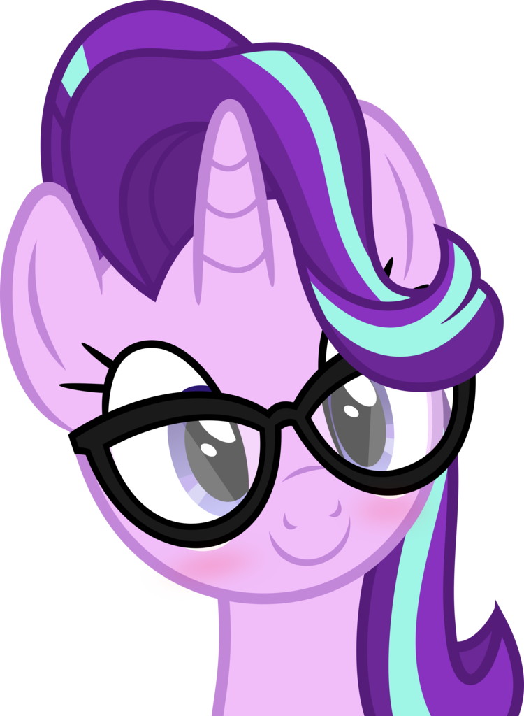 201kib, 750x1024, Glimmy Glasses - My Little Pony Starlight Glimmer Season 6 (750x1024), Png Download