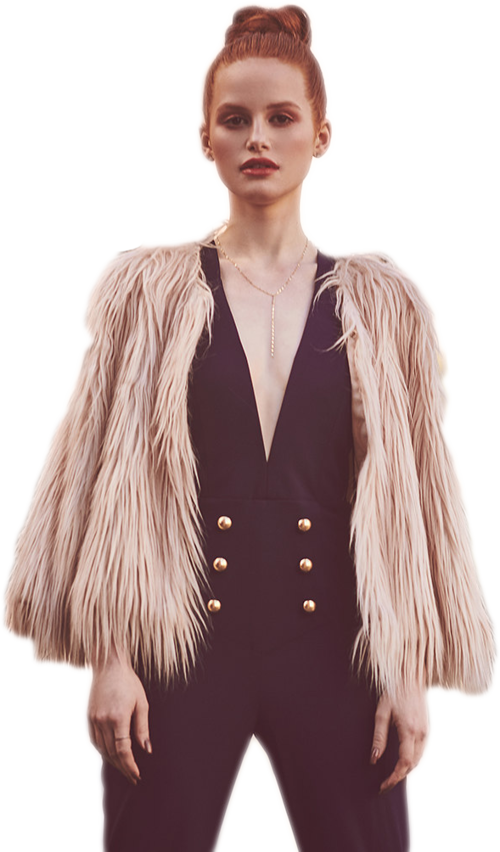 Edit, Png, And Red Hair Image - Madelaine Petsch Png (500x852), Png Download