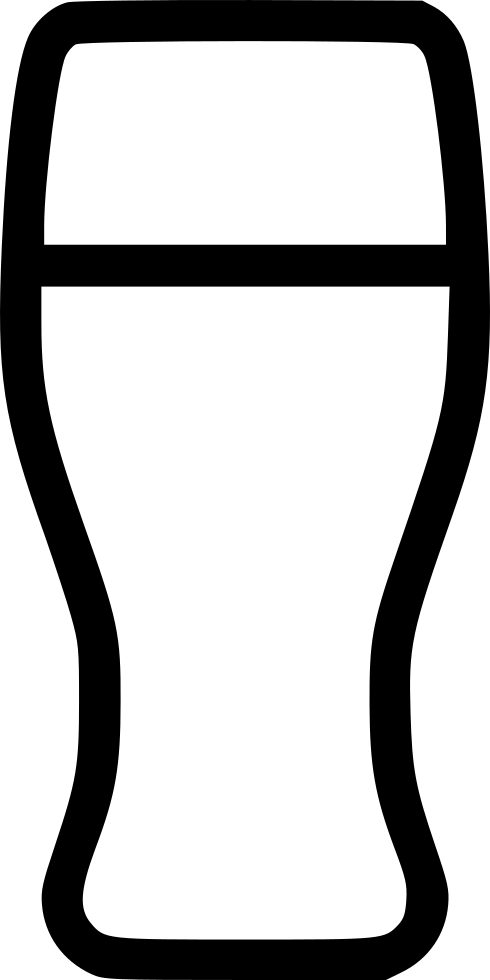 Beer Glass - - Beer Glass Free Icon (490x980), Png Download
