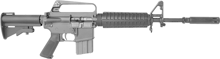 Brownells Tribute Ar-15, A Us Special Forces Classic, - Del Ton Alpha 308 (792x204), Png Download