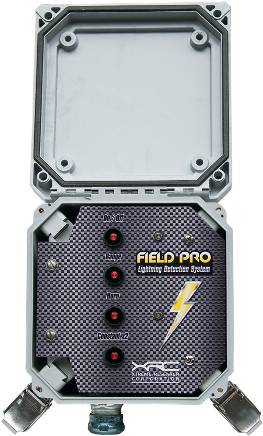 Field Pro Control Panel Open Hr - Skyscan Field Pro2 Lightning Detector,16 In. W,115v, (540x900), Png Download